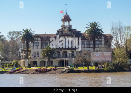 Club de Regatas La Marina Yacht Club - Tigre, Buenos Aires, Argentine Banque D'Images