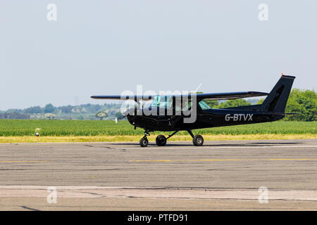 Cessna 152 G-BTVX Banque D'Images