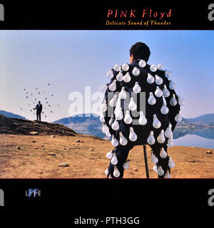 Pink Floyd - pochette originale de l'album en vinyle - Delicate Sound of Thunder - 1988 Banque D'Images