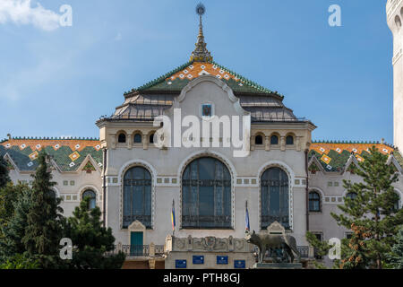 TARGU MURES, TRANSYLVANIA/Roumanie - 17 SEPTEMBRE : La préfecture Tower à Targu Mures Transylvanie Roumanie le 17 septembre 2018 Banque D'Images