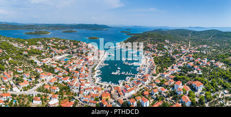 Hvar, île de Murter, Adriatique, Croatie Banque D'Images