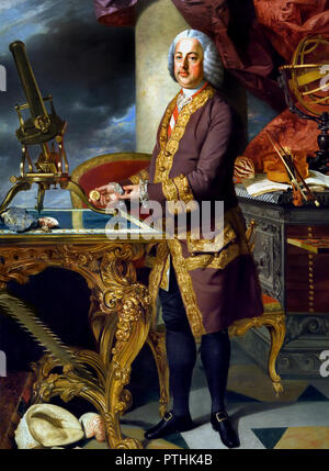 François I 1708 - 1765, Saint Empereur Romain, roi d'Allemagne et Grand-duc de Toscane, Johann Joseph Zoffany, 1733 - 1810, peintre allemand, néoclassique, Allemagne Banque D'Images