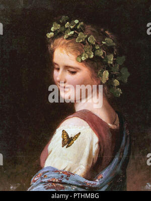 Johann Georg Meyer von Bremen - Le papillon Banque D'Images
