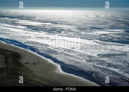 Vue sur l'océan, plage de San Francisco Banque D'Images