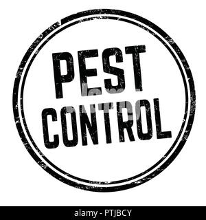 Signe de lutte antiparasitaire ou apposer sur fond blanc, vector illustration Illustration de Vecteur