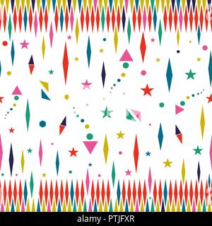 Maison de vacances dans une saison de style rétro avec des formes géométriques colorées décoration étoile et arrière-plan. Vecteur EPS10. Illustration de Vecteur