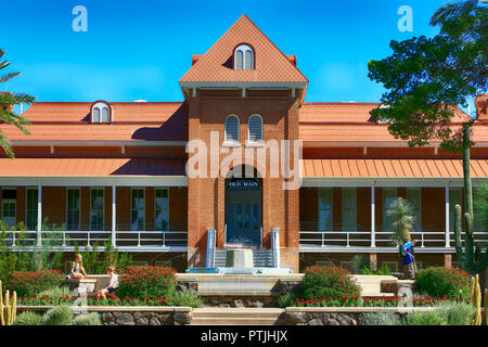 Ancien bâtiment principal de l'Université de l'Arizona, Tucson Banque D'Images