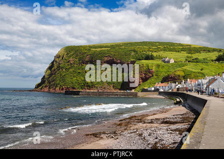 Port de pêche côtière Pennan village de Aberdeenshire Ecosse UK featured in film Local Hero Banque D'Images