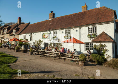 Country pub au doyen. Banque D'Images