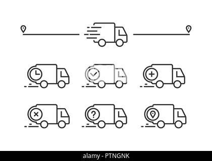 Dans le quartier branché d'icônes Web style plat isolé sur fond. L'icône de la page Web de symbole pour votre web site design, logo, l'app, l'assurance-chômage. Vector, eps10 Illustration de Vecteur