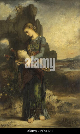 Orphée / Orpheus. Date/période : 1865. La peinture. Huile sur panneau. Hauteur : 154 cm (60,6 in) ; Largeur : 99,5 cm (39,1 in). Auteur : Gustave Moreau. MOREAU, Gustave. Banque D'Images