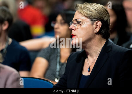 Eddie Izzard au Parti du Travail conférence annuelle 2018, Liverpool. Banque D'Images