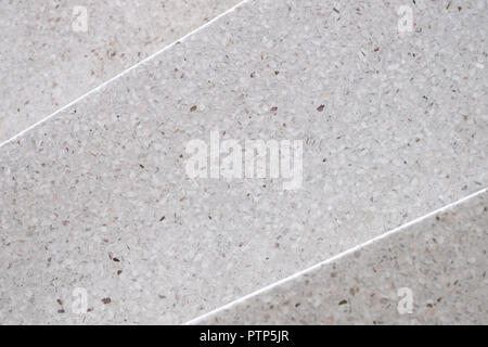 Escaliers Terrazzo pierres et marbre poli allée, le motif et la couleur en surface et du granit, le matériau de texture de fond de décoration, inte Banque D'Images