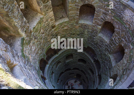 L'initiation maçonnique et de l'établissement Quinta da Regaleira, Banque D'Images