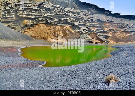 El Golfo, Lanzarote. Banque D'Images