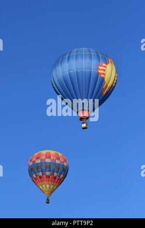 6 octobre 2018 La 47e Albuquerque International Balloon Fiesta d'Albuquerque, Nouveau Mexique en 2018. L'image de crédit Ã' © Lou Novick/Cal Sport Media Banque D'Images