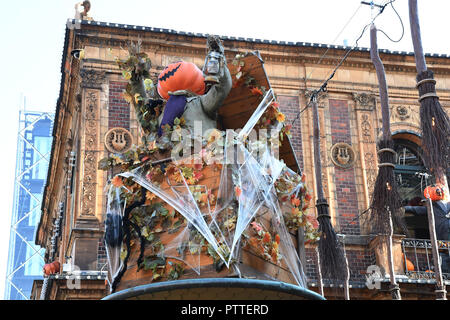 Copenhague/Danemark 11 octobre..2018..Ouverture officielle de la saison d'Halloween dans le jardin Tivoli à partir du 12 octobre 2018-4 novembre 2018 capitale danoise Copenhague au Danemark. (Photo. .Francis Joseph Doyen / Deanpictures. Crédit : François-Joseph Doyen / Deanpictures/Alamy Live News Banque D'Images