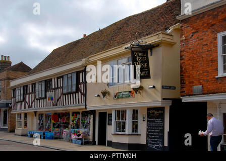 L'ancienne cave, Faversham, Kent, Angleterre Banque D'Images