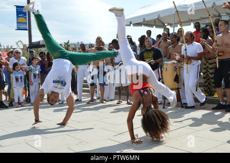 Roda de Capoeira Banque D'Images