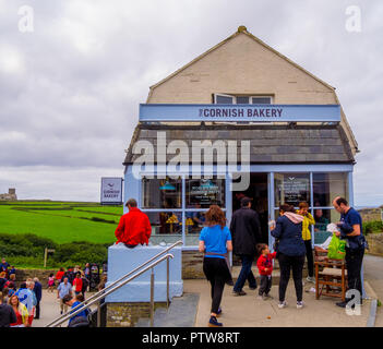 Cornish Bakery à Tintagel Cornwall - ANGLETERRE / CORNWALL - Le 12 août 2018 Banque D'Images