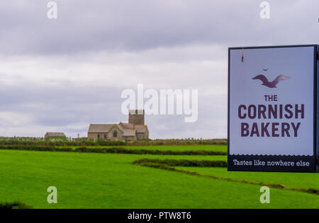 Cornish Bakery à Tintagel Cornwall - ANGLETERRE / CORNWALL - Le 12 août 2018 Banque D'Images