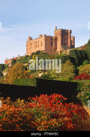 Château de Powis, pays de Galles, Royaume-Uni Banque D'Images