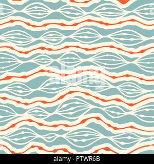 Abstract vector seamless pattern. Arrière-plan dessiné à la main. Pour utiliser le motif du tissu, le motif de remplissage, l'arrière-plan de la page web Illustration de Vecteur