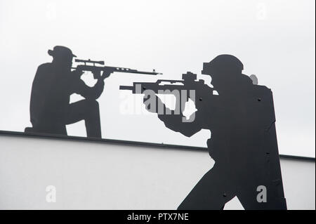 Plus Taktyczna Modulowa Strzelnica (tir) plus modulaire à Gdynia, Pologne. 5 octobre 2018 © Wojciech Strozyk / Alamy Stock Photo Banque D'Images