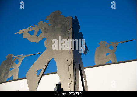 Plus Taktyczna Modulowa Strzelnica (tir) plus modulaire à Gdynia, Pologne. 5 octobre 2018 © Wojciech Strozyk / Alamy Stock Photo Banque D'Images
