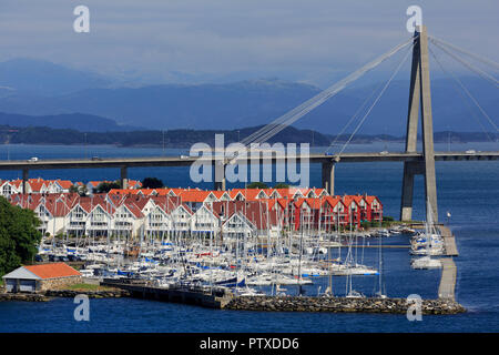 Pont-ville de Stavanger, Norvège, du comté de Ragoland Banque D'Images