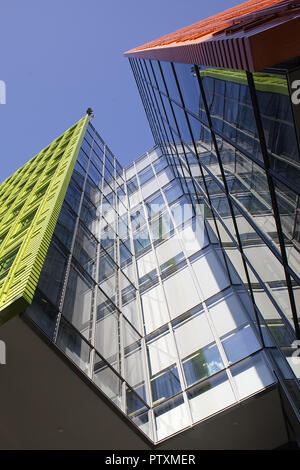 Architecture et bâtiments colorés sur Central Saint Giles London Banque D'Images