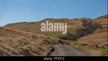 Honister Pass, Parc National de Lake District, Cumbria, Angleterre, Royaume-Uni Banque D'Images