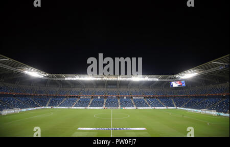 Vue générale de la Sammy Ofer stade avant l'UEFA Ligue des Nations Unies Groupe C1 match entre Israël et l'Écosse. ASSOCIATION DE PRESSE Photo. Photo date : Jeudi 11 octobre 2018. Voir l'ACTIVITÉ DE SOCCER histoire d'Israël. Crédit photo doit se lire : Adam Davy/PA Wire. RESTRICTIONS : Utiliser l'objet de restrictions. Usage éditorial uniquement. L'utilisation commerciale qu'avec l'accord écrit préalable de la Scottish FA. Banque D'Images