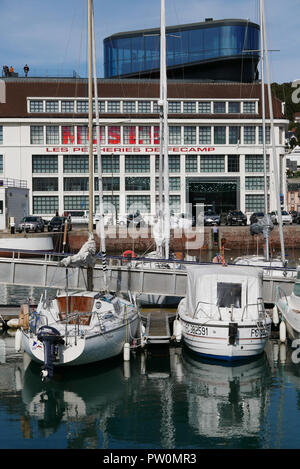 Les Pecheries, Musée de Fécamp, port de pêche, Seine-Maritime, Normandie, France, Europe Banque D'Images