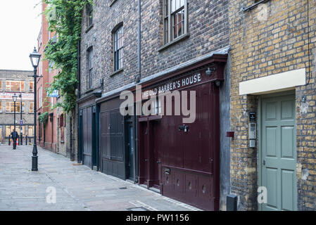 Vue sur cour au Puma Londres, Angleterre, Royaume-Uni Banque D'Images