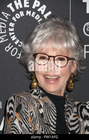 Los Angeles, USA. 11Th Oct 2018. Rita Moreno 10/11/2018 Le Paley Center for Media à Beverly Hills partenaires avec des mots sur la danse à présent, 'mots sur la danse : Jerome Robbins et West Side Story' qui s'est tenue à l'Paley Center for Media à Beverly Hills, CA Photo par Izumi Hasegawa / HollywoodNewsWire.co Crédit : Hollywood News Wire Inc./Alamy Live News Banque D'Images