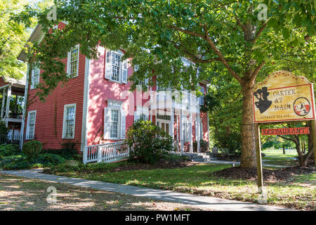 Ripley, TN, USA-10/1/18 : Carter au restaurant principal est dans la maison historique où Samuel P. Carter, descendant direct de John Carter, est né Banque D'Images