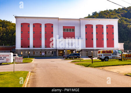 Ripley, TN, USA-10/1/18 : Le Centre de détention du comté de Carter au centre-ville de Tucson. Banque D'Images