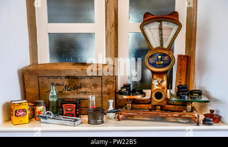 Marchandises à la gare de Carnforth Lancashire dans le nord qui a été utilisé comme pour les décors du film 1940 film romantique une brève rencontre Banque D'Images