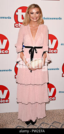 TV Choice Awards au Dorchester Hotel, Park Lane, London comprend : la Géorgie Toffolo Où : London, Royaume-Uni Quand : 10 Sep 2018 Source : WENN.com Banque D'Images