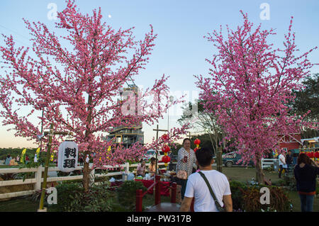 Chiang Rai, Thaïlande - 30 novembre 2017 : Festival de la ferme sur la Colline 2017, l'événement dans le parc Singha Chiang Rai. Banque D'Images