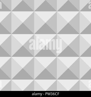 Motif géométrique 3d. Abstract background transparent gris Illustration de Vecteur