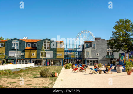 Le Gabut, ème arrondissement près du port de La Rochelle , Charente Maritime, Nouvelle-Aquitaine, Francece Banque D'Images