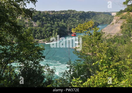 Autour de Canada - Whirlpool Aero Car - Niagara Banque D'Images