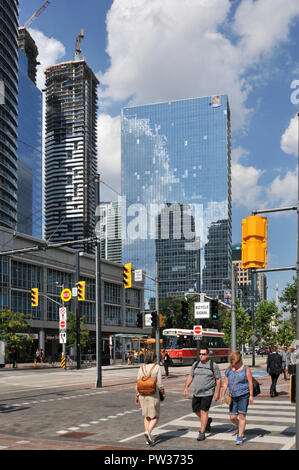 Autour de Canada - Centre-ville de Toronto Banque D'Images