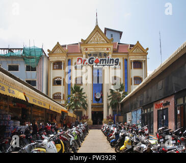 Avis de Poipet. Cambodge Banque D'Images