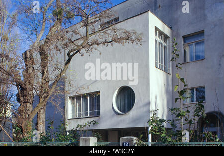 Wien, Haus Beer, Architekt Josef Frank 1931 Banque D'Images