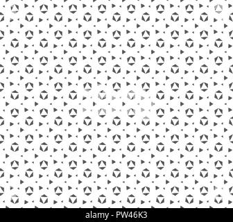 Résumé motif transparent géométrique . Répéter la texture géométrique noir et blanc décoration géométrique. Illustration de Vecteur
