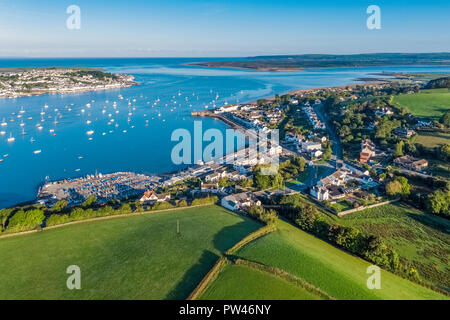 Instow et l'estuaire en face de Torridge, Appledore Devon, Royaume-Uni Banque D'Images