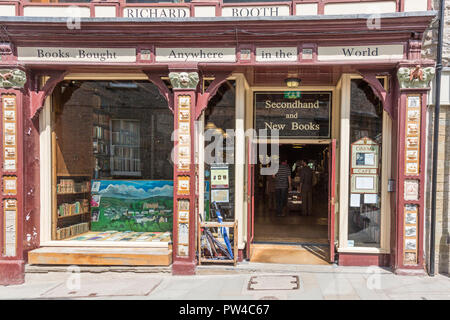 Librairie cabines, Hay on Wye Banque D'Images